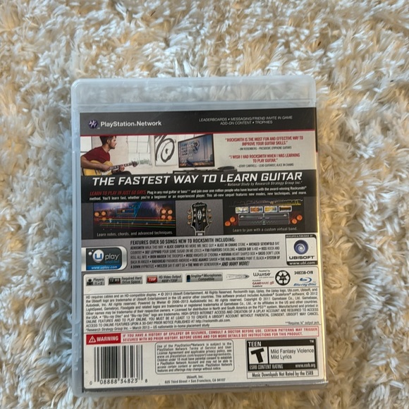 ROCKSMITH 2014 Edition (Sony Playstation 3, PS3) CIB - Picture 3 of 3